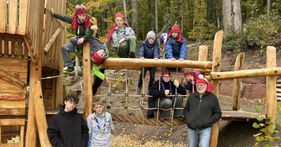 Herbsttag bei den Pfadfindern