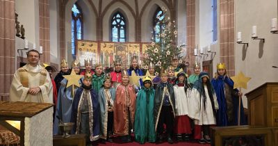 Sternsinger in Aufenau und Neudorf unterwegs