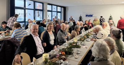 Der VDK Aufenau feierte seine traditionelle Weihnachtsfeier