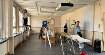 Aktion „frisch gestrichener Kindergarten“