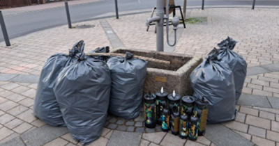 Die Ausbeute nach zwei Stunden eifrigen Sammelns. Foto: Sabrina Lauster