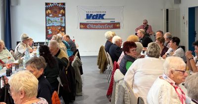VdK-Ortsverband Aufenau lud ein: Traditionelles Oktoberfest