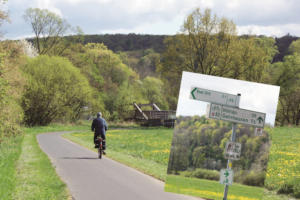 Radweg bei Wächtersbach